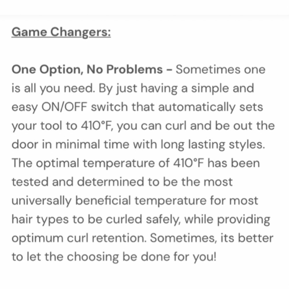 LANGE 25MM ONDULE’ CURLING WAND - Picture 10 of 16